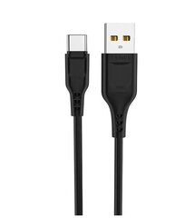 DENMEN D23V USB-кабель USB - micro USB 2,1A 2M Черный цена и информация | Кабели и провода | pigu.lt