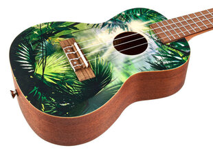 Koncertinė ukulelė Flight AUC-33 Jungle kaina ir informacija | Gitaros | pigu.lt