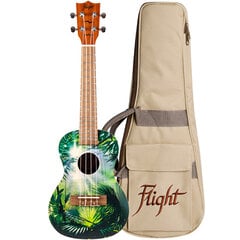 Koncertinė ukulelė Flight AUC-33 Jungle kaina ir informacija | Gitaros | pigu.lt