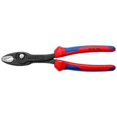 Dvigubo griebimo replės TwinGrip, D22mm, 200mm, dvispalvės, Knipex kaina ir informacija | Mechaniniai įrankiai | pigu.lt