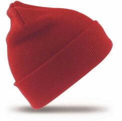 Žieminė kepurė vyrams, raudona цена и информация | Мужские шарфы, шапки, перчатки | pigu.lt