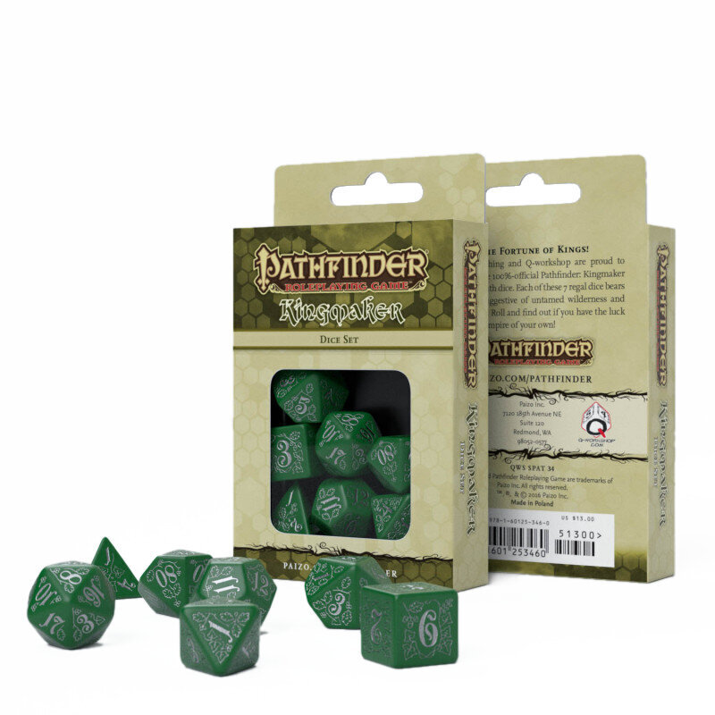 Kauliukų rinkinys Pathfinder: Kingmaker RPG kaina ir informacija | Stalo žaidimai, galvosūkiai | pigu.lt