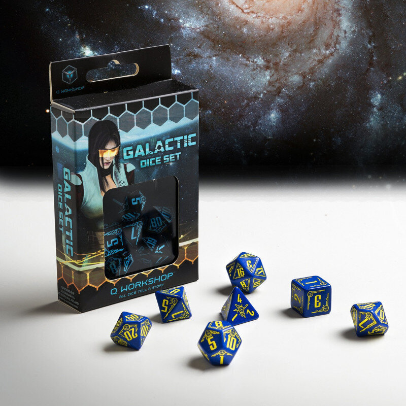 Kauliukų rinkinys Galactic Dice RPG kaina ir informacija | Stalo žaidimai, galvosūkiai | pigu.lt