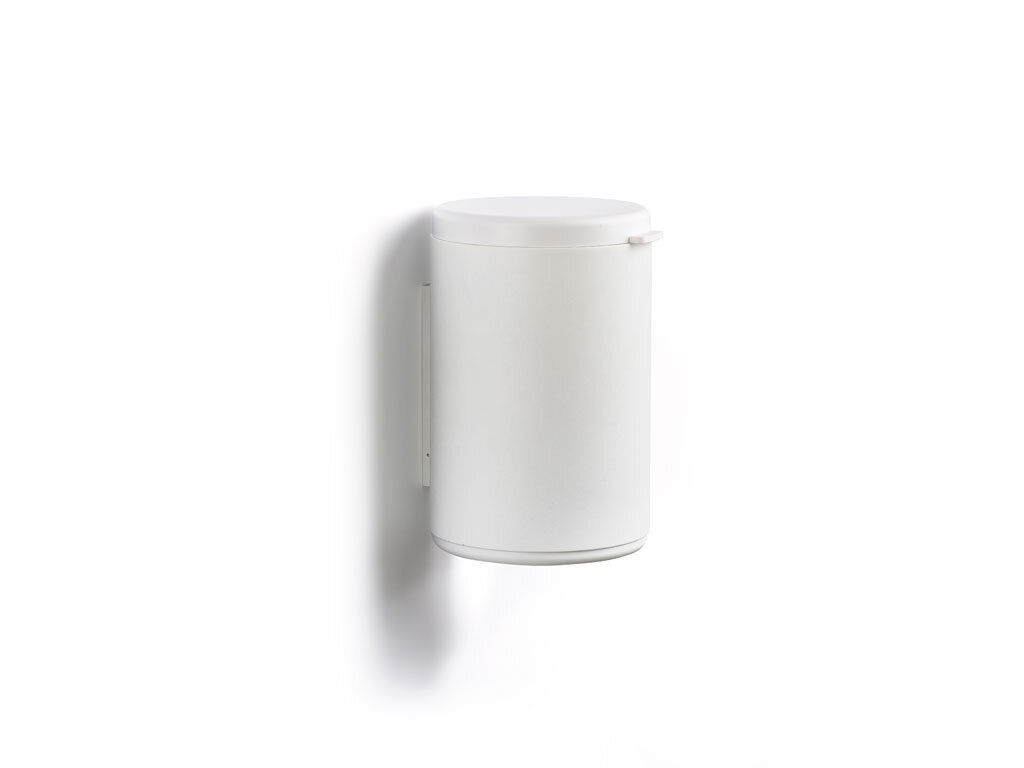 Pakabinama šiukšlių dėžė Zone Rim Balta 3.3 L kaina ir informacija | Vonios kambario aksesuarai | pigu.lt
