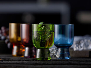 Spalvoto stiklos stiklinės 6 vnt., 300 ml Lyngby kaina ir informacija | Taurės, puodeliai, ąsočiai | pigu.lt