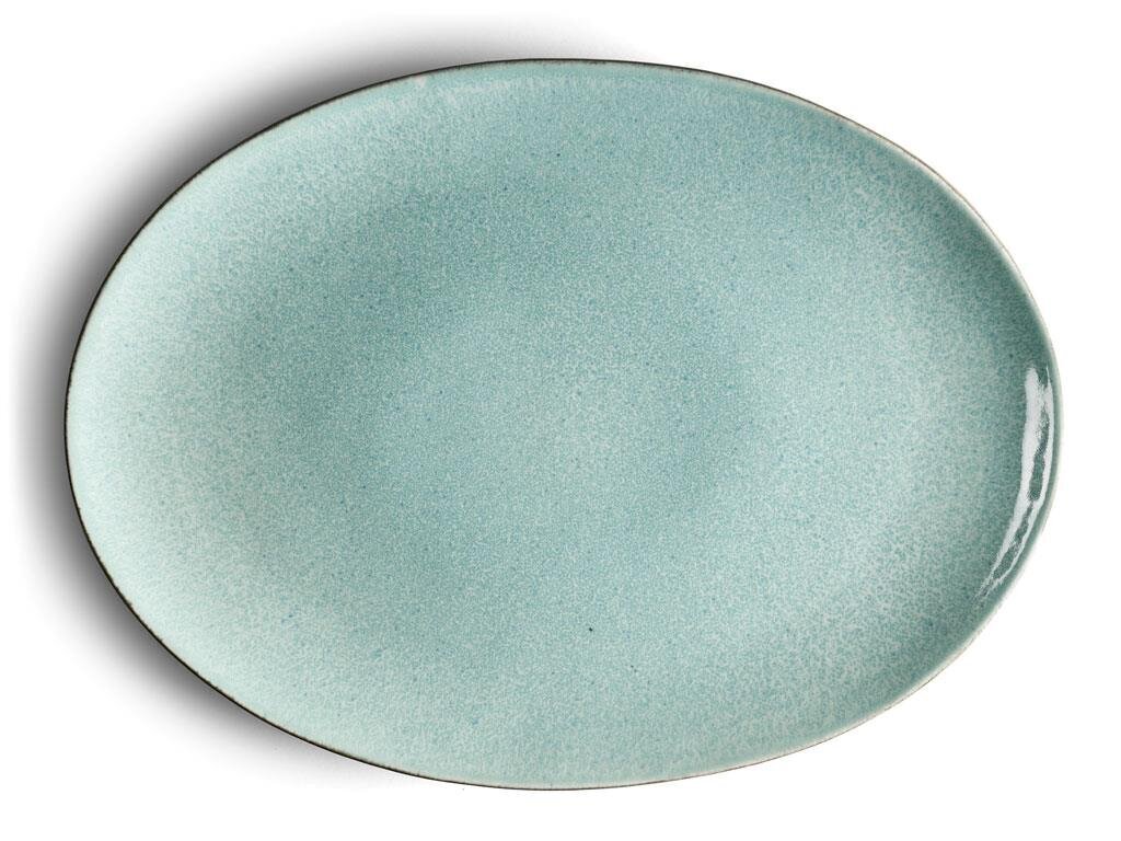 Bitz akmens masės lėkštė, 45x34 cm цена и информация | Indai, lėkštės, pietų servizai | pigu.lt