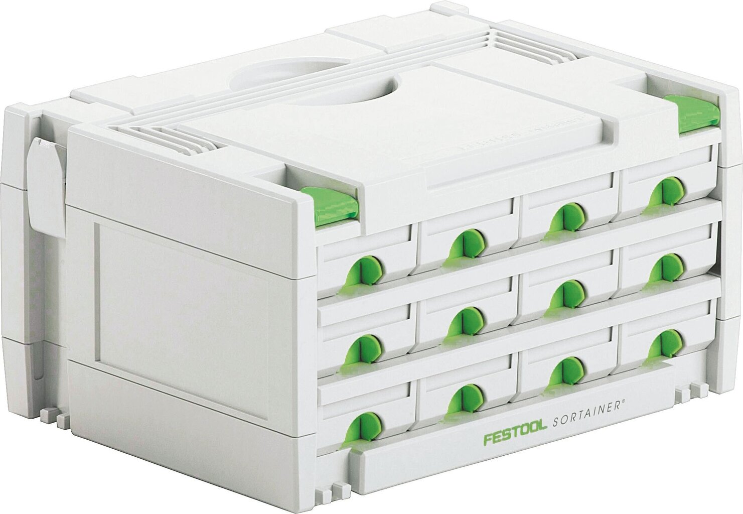 Lagaminas detalėms Festool SYS 3-SORT/12 491986 kaina ir informacija | Įrankių dėžės, laikikliai | pigu.lt