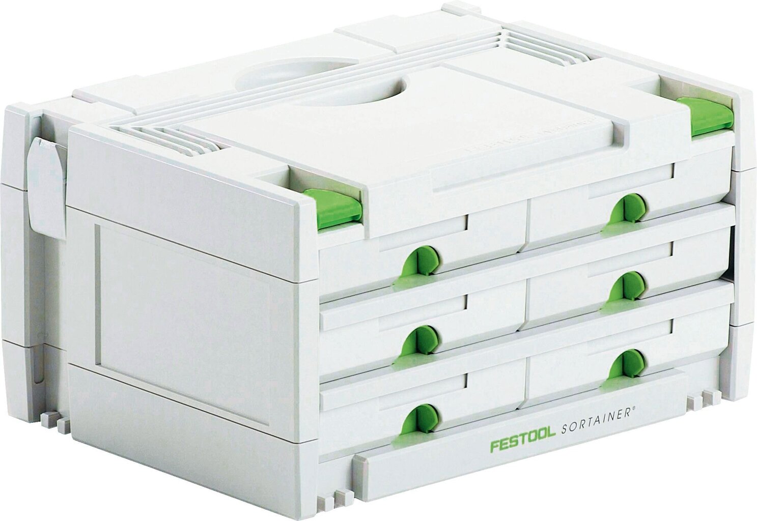 Lagaminas detalėms Festool SYS 3-SORT/6 491984 kaina ir informacija | Įrankių dėžės, laikikliai | pigu.lt