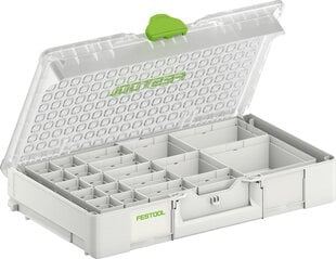 Įrankių dėžė Festool Systainer³ Organizer SYS3 ORG L 89 20xESB 204856 kaina ir informacija | Įrankių dėžės, laikikliai | pigu.lt