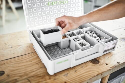 Įrankių dėžė Festool Systainer³ Organizer SYS3 ORG L 89 10xESB 204857 цена и информация | Įrankių dėžės, laikikliai | pigu.lt