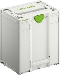 Įrankių dėžė Festool Systainer³ SYS3 M 437 204845 kaina ir informacija | Įrankių dėžės, laikikliai | pigu.lt