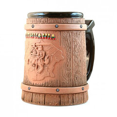 Rankų darbo keramikinis bokalas Vytis, 500 ml kaina ir informacija | Originalūs puodeliai | pigu.lt