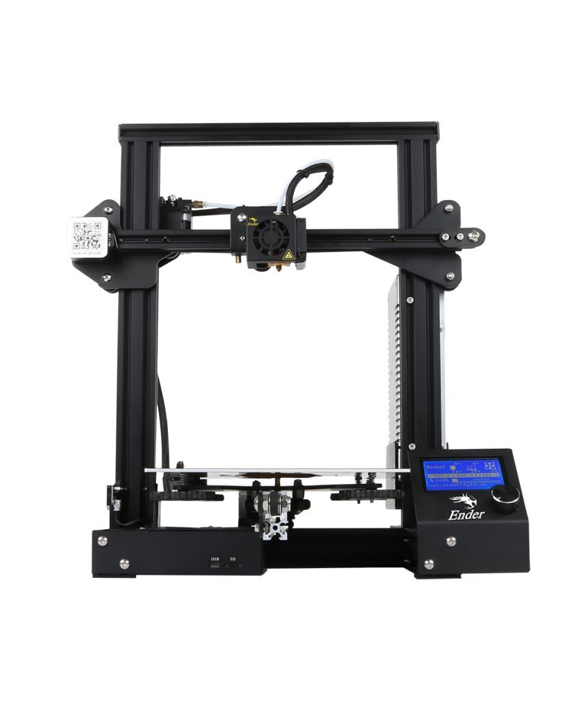 3D spausdintuvas Creality Ender-3 kaina ir informacija | Išmanioji technika ir priedai | pigu.lt