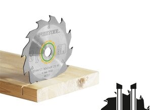 Пильный диск Festool, HW 210x2,6x30 W18 WOOD STANDARD 493197 цена и информация | Механические инструменты | pigu.lt