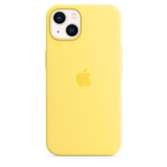 iPhone 13 Silicone Case with MagSafe,Lemon Zest kaina ir informacija | Telefono dėklai | pigu.lt