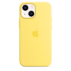 iPhone 13 mini Silicone Case with MagSafe, Lemon Zest kaina ir informacija | Telefono dėklai | pigu.lt