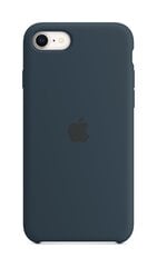Apple Silicone Case MN6F3ZM/A Abyss Blue kaina ir informacija | Telefono dėklai | pigu.lt
