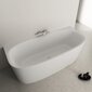 Dea Duo prie sienos statoma akrilinė vonia 180x80 cm su Click-Clack nuotekų vožtuvu, balta, Ideal Standard kaina ir informacija | Vonios | pigu.lt