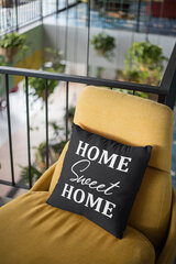 Pagalvė „Home sweet home“ kaina ir informacija | Originalios pagalvės, užvalkalai | pigu.lt