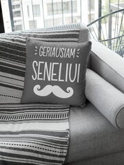 Pagalvė „GERIAUSIAM SENELIUI“ цена и информация | Оригинальные подушки, наволочки | pigu.lt