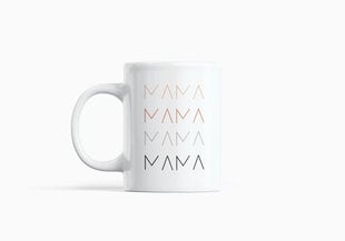 Standartinis puodelis „MAMA“ kaina ir informacija | Originalūs puodeliai | pigu.lt