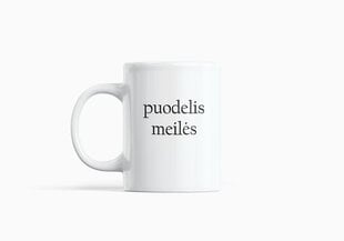 Standartinis puodelis „meilės“ kaina ir informacija | Originalūs puodeliai | pigu.lt