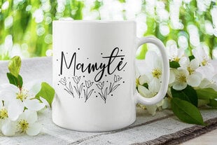 Standartinis puodelis „Mamytė“ kaina ir informacija | Originalūs puodeliai | pigu.lt