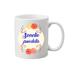 Standartinis puodelis „Senelio puodelis“ цена и информация | Оригинальные кружки | pigu.lt