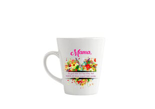 Latte puodelis „Mama, tu gali būti“ kaina ir informacija | Originalūs puodeliai | pigu.lt
