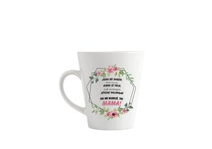 Latte puodelis „Nindzė Mama“ kaina ir informacija | Originalūs puodeliai | pigu.lt