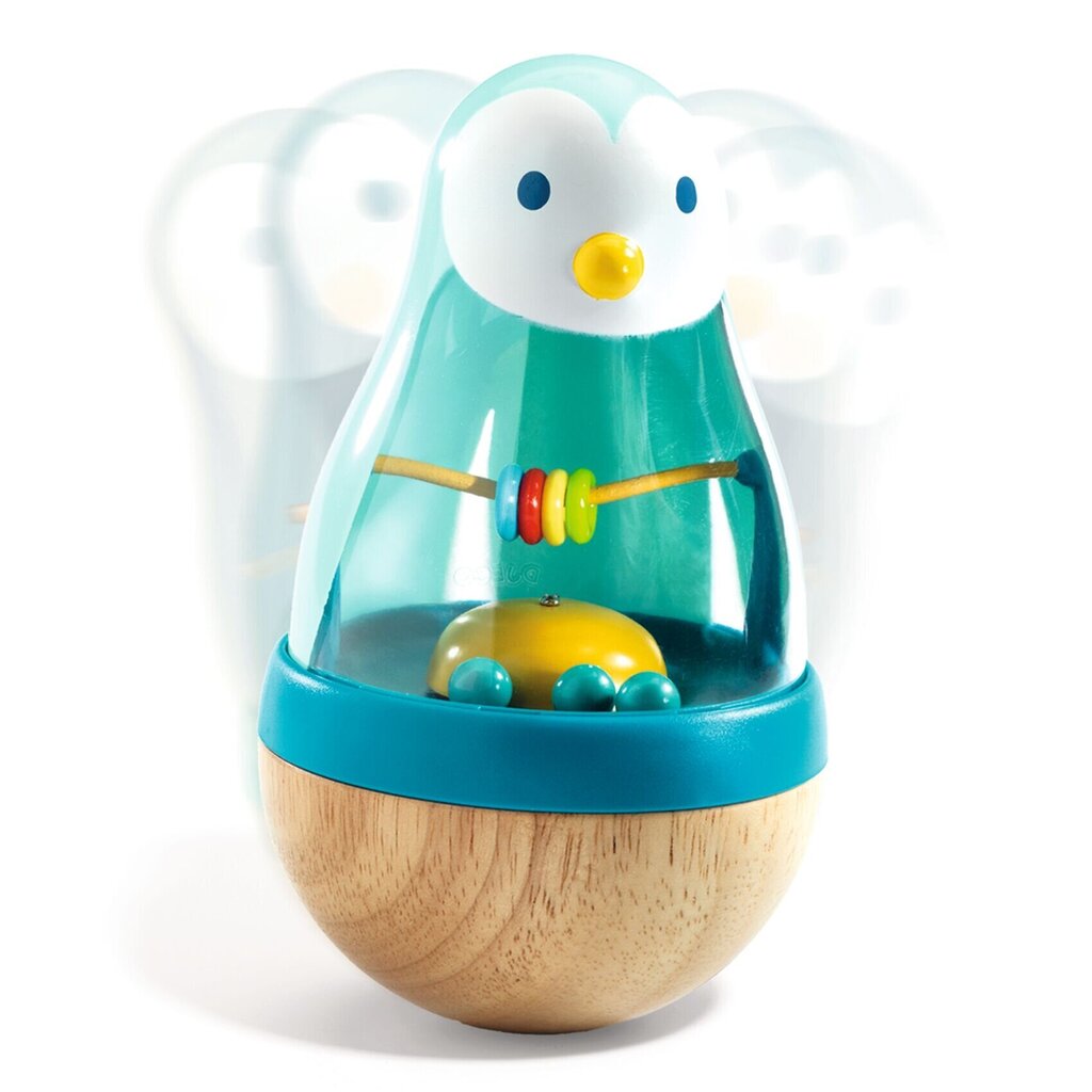 Linguojantis žaisliukas - Pingvinukas Pingui, DJECO DJ06407 kaina ir informacija | Žaislai kūdikiams | pigu.lt