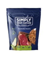 Simply from nature training treats с олениной и грушами, 3x300 г цена и информация | Лакомства для собак | pigu.lt