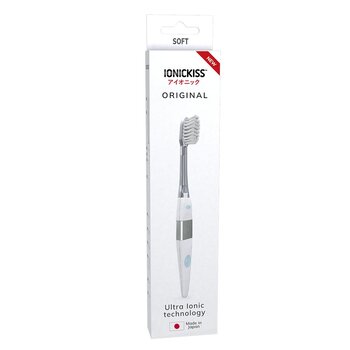 Ионная зубная щетка IONICKISS Original soft, белая цена и информация | Зубные щетки, пасты | pigu.lt
