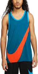 Marškinėliai vyrams Nike Crossover DH7132 404, mėlyni kaina ir informacija | Sportinė apranga vyrams | pigu.lt