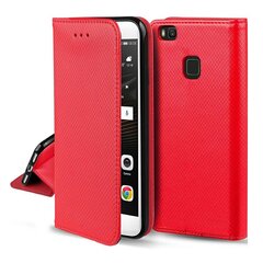 Dėklas Smart Magnet Xiaomi Poco M4 Pro 5G/Redmi Note 11T 5G/Note 11 5G raudonas kaina ir informacija | Telefono dėklai | pigu.lt