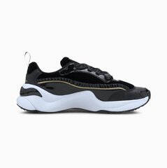 Puma Женщины Rise Nu Charlotte 374338-01 Trainers Чёрный Black/Golden UK - UK 7.5, US - US 10, EUR - EUR 41, AU - AU 10 цена и информация | Спортивная обувь, кроссовки для женщин | pigu.lt