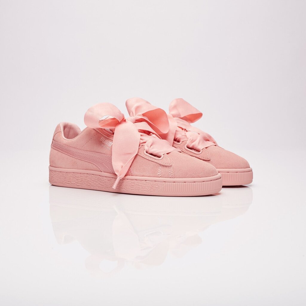 Sportiniai bateliai moterims Puma Suede Heart EP, rožiniai цена и информация | Sportiniai bateliai, kedai moterims | pigu.lt