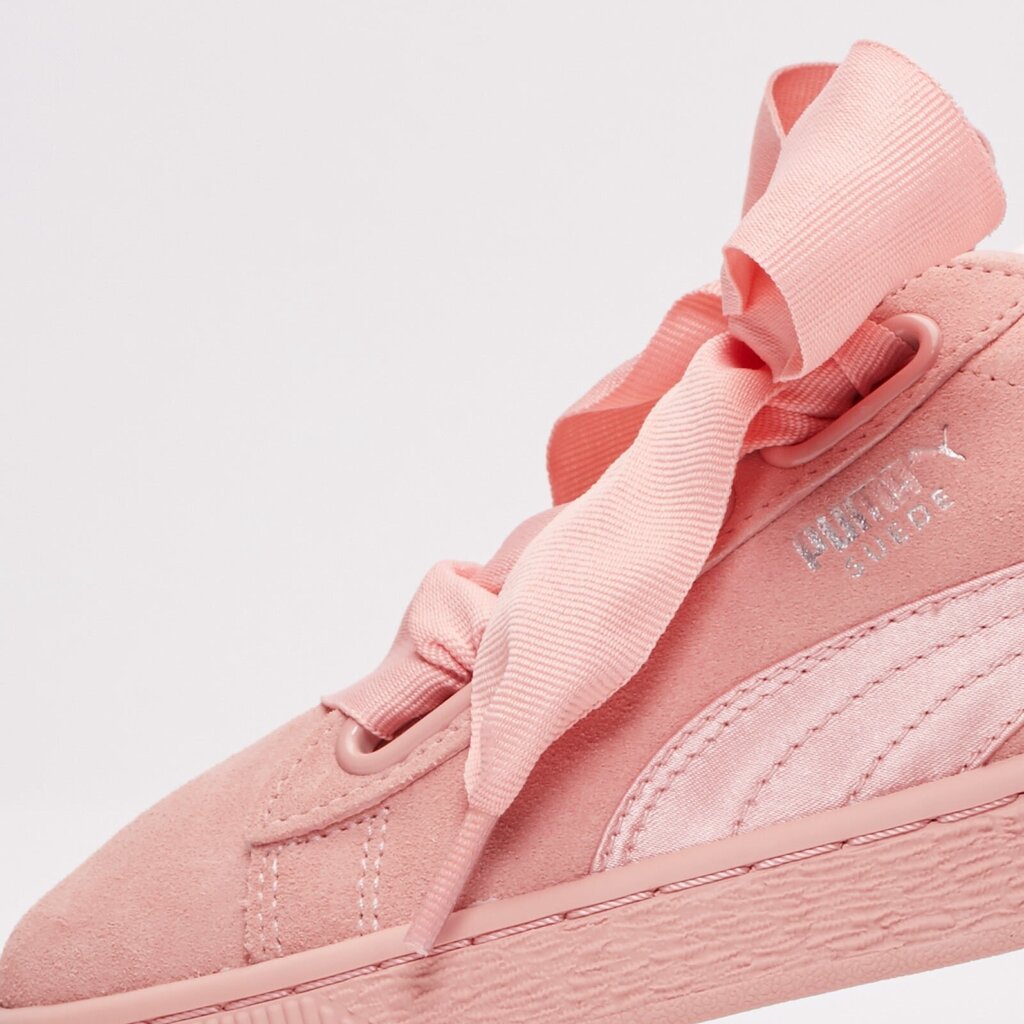 Sportiniai bateliai moterims Puma Suede Heart EP, rožiniai цена и информация | Sportiniai bateliai, kedai moterims | pigu.lt