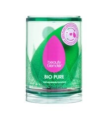 Makiažo kempinėlė BeautyBlender Bio Pure, 1 vnt. kaina ir informacija | Makiažo šepetėliai, kempinėlės | pigu.lt