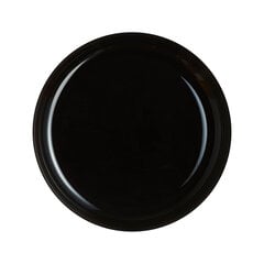Плоская тарелка Luminarc Friends Time Чёрный Cтекло (Ø 25 cm) цена и информация | Посуда, тарелки, обеденные сервизы | pigu.lt