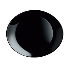 Плоская тарелка Arcoroc Evolutions, чёрная (30 x 26 см) цена и информация | Посуда, тарелки, обеденные сервизы | pigu.lt
