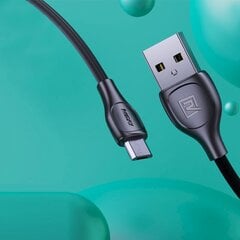 Remax Lesu Pro USB - micro USB data charging cable 480 Mbps 2,1 A 1 m white (RC-160m white) цена и информация | Кабели для телефонов | pigu.lt