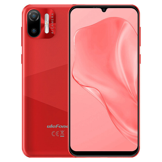 Ulefone Note 6P 2/32GB Dual SIM UF-N6P/RD Red kaina ir informacija | Mobilieji telefonai | pigu.lt