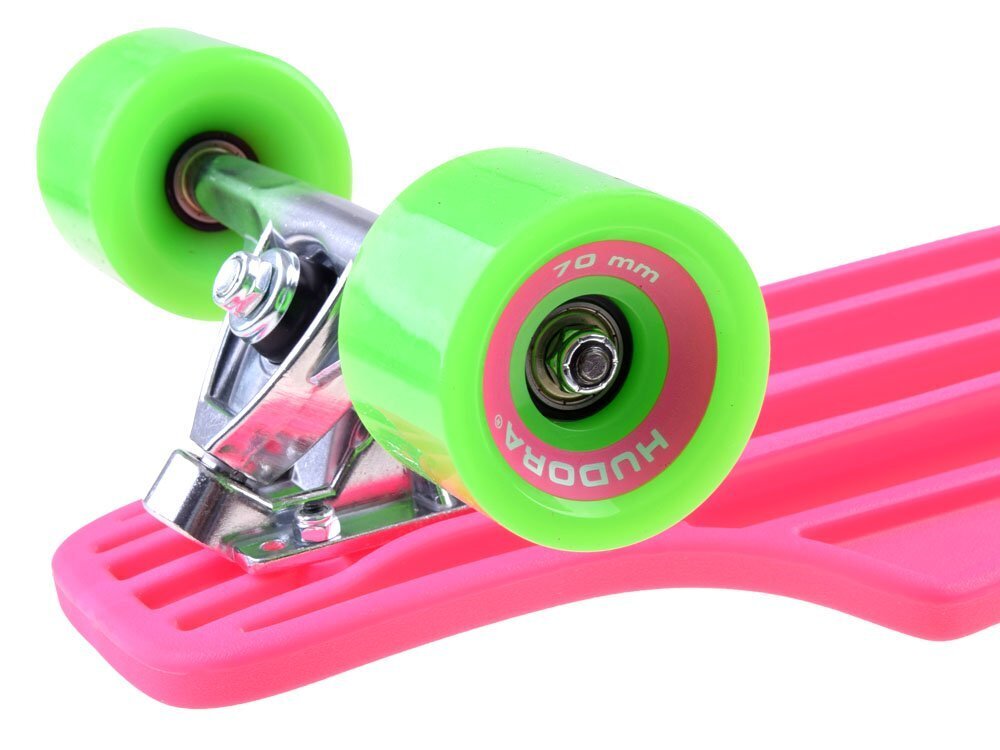 Longboard riedlentė Hudora Cruiser Star 91cm - rožinė цена и информация | Riedlentės | pigu.lt