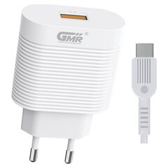 USB-зарядное Goms Type C цена и информация | Зарядные устройства для телефонов | pigu.lt