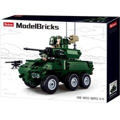 Sluban army model 6×6 Armored Vehicle kaina ir informacija | Konstruktoriai ir kaladėlės | pigu.lt