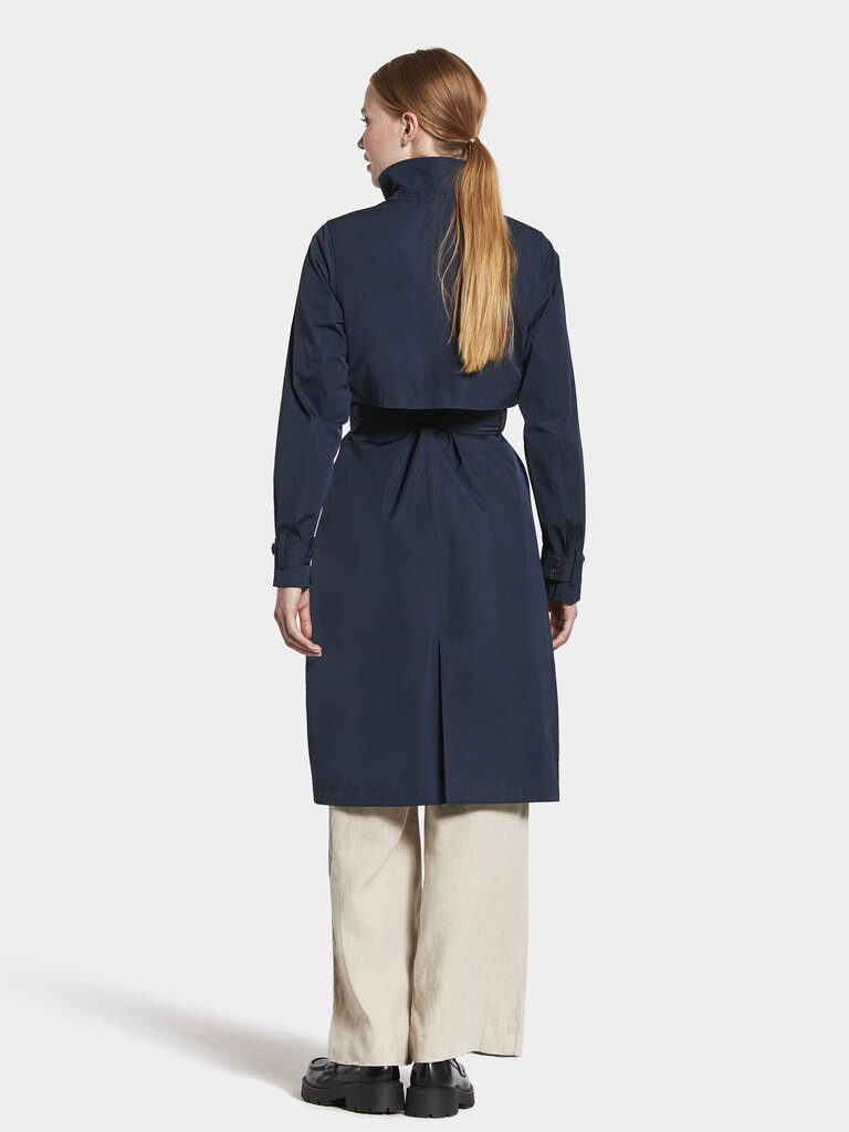 Didriksons moteriškas pavasario-rudens paltas LOVA, mėlynas цена и информация | Striukės moterims | pigu.lt