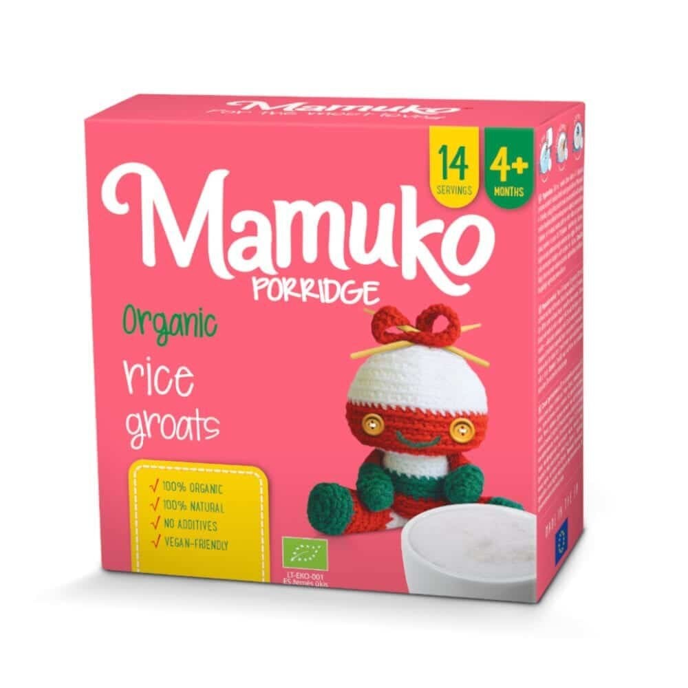 MAMUKO BIO ryžių košė 240g цена и информация | Košės | pigu.lt