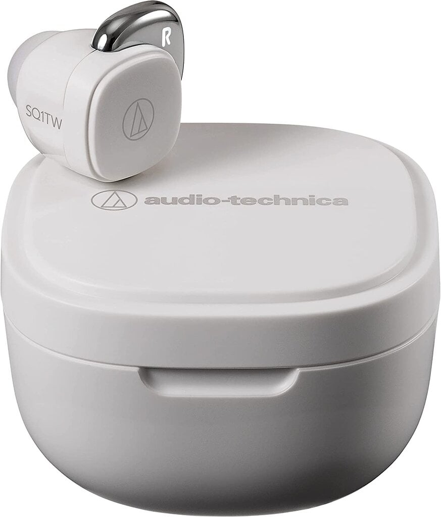 Audio Technica ATH-SQ1TW Truly Wireless In-Ear White kaina ir informacija | Ausinės | pigu.lt