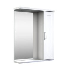 Подвесной шкафчик для ванной Eternal 60,2 см, белый цена и информация | Шкафчики для ванной | pigu.lt